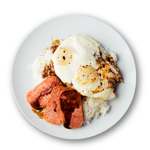 05. Luncheon Meat & Eggs on Rice